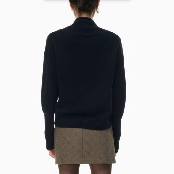 Aritzia Wildred Luxe 100% Cashmere Cyprie Sweater - Brown in Size XS - Picture 12 of 12